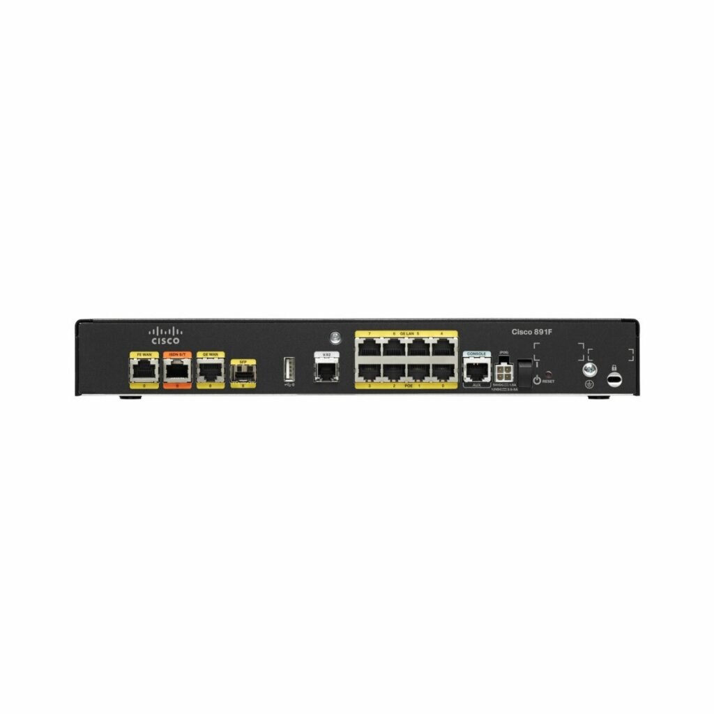 Cisco 891 Integrated Services Router C891F-K9 - Treline Digital