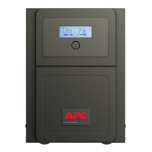 SMV1500AI-MSX – APC Easy UPS 1Ph, Line Interactive 1500VA, Tower, 230V, 4 Universal Outlets, AVR, LCD