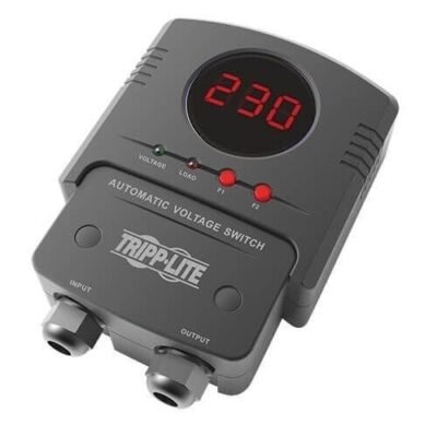 Tripp Lite AVS 30 Automatic Voltage Switch - Black